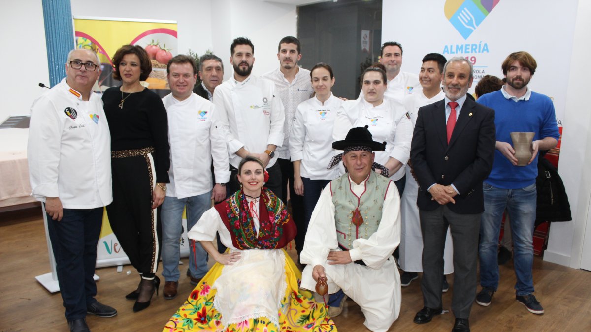 Presentación de ‘Gastroandalucía’ este lunes en la sede de la Capital Gastronómica Almería 2019.