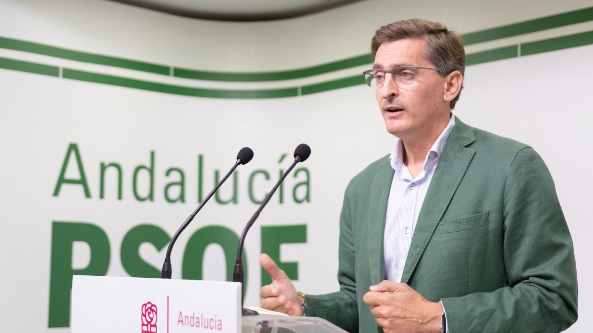 José Luis Sánchez Teruel, secretario del PSOE de Almería.