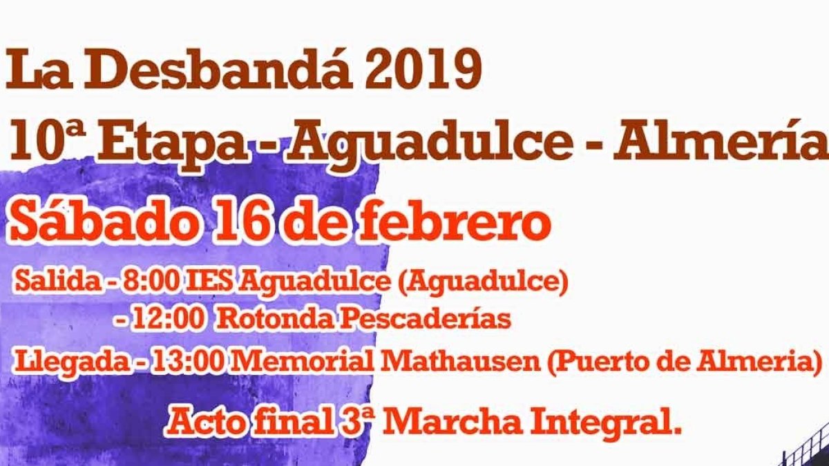 Detalle del cartel de las actividades previstas para este sábado.