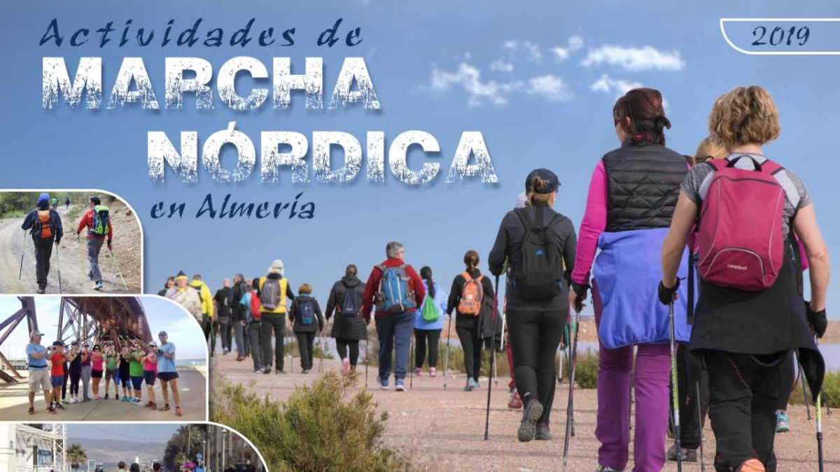 La marcha nórdica está creciendo en Almería.