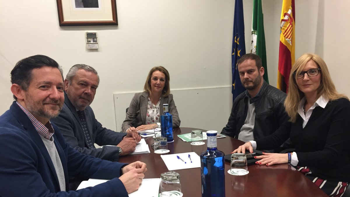 Reunión con los sindicatos