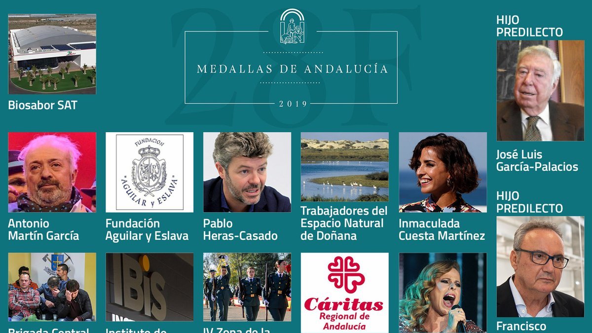 La Junta aprueba los reconocimientos con motivo del 28-F