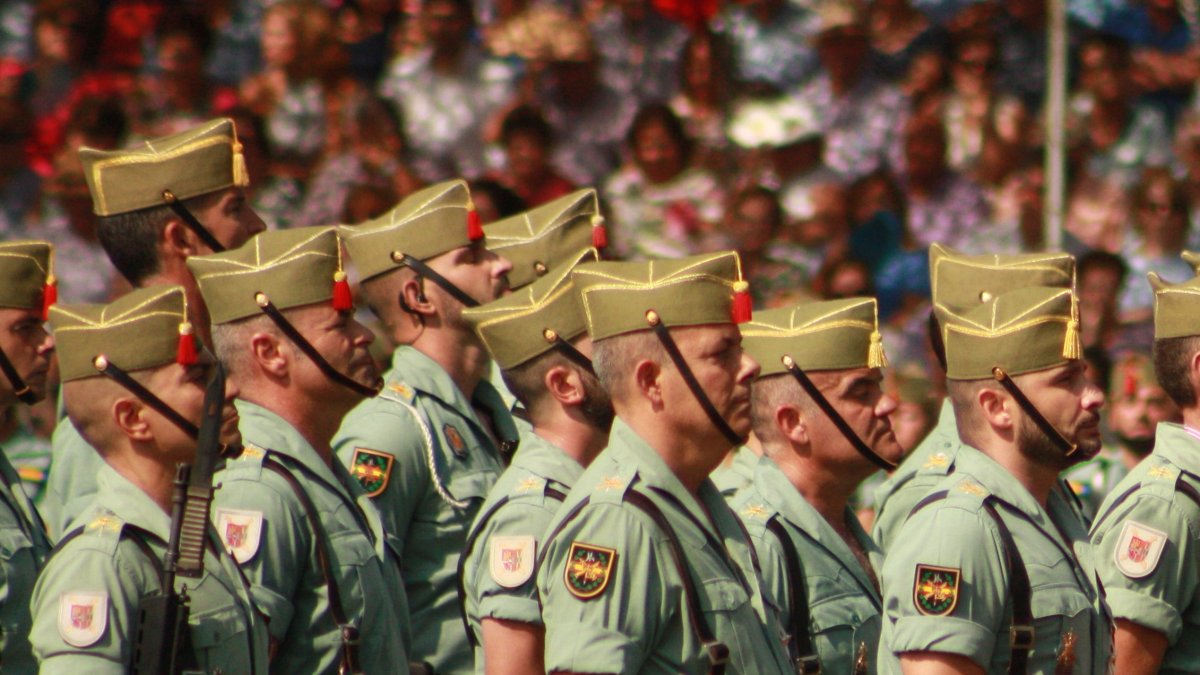 Formación de la Legión en Viator