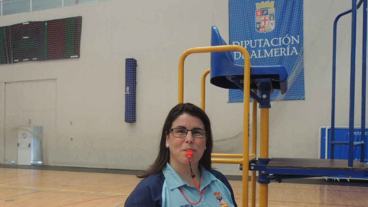 Susana posa para LA VOZ en el Moisés Ruiz.