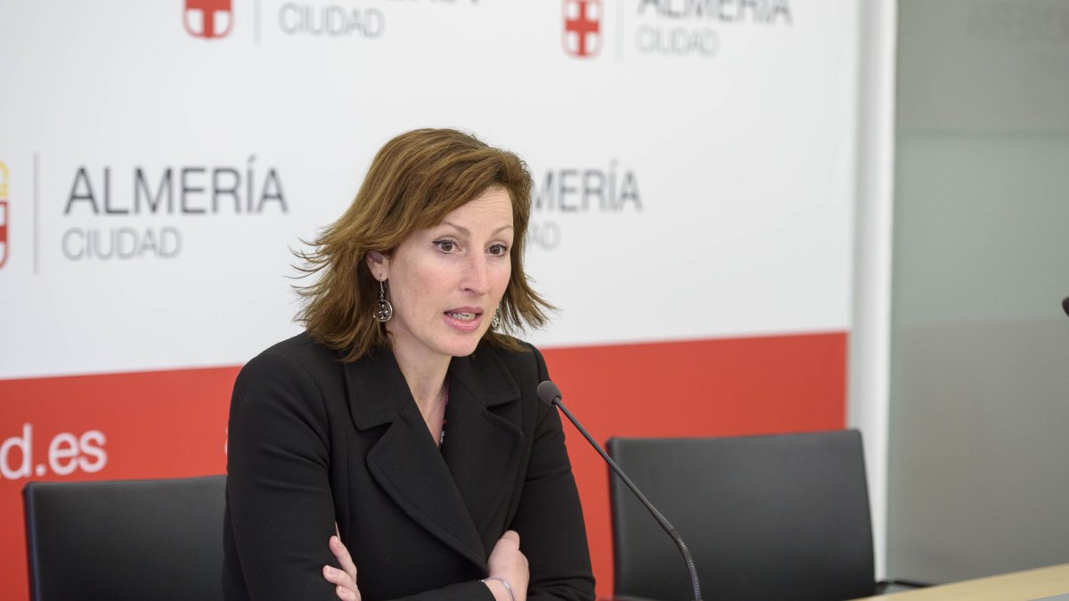 La concejala de Economía y Contratación del Ayuntamiento, María Vázquez.