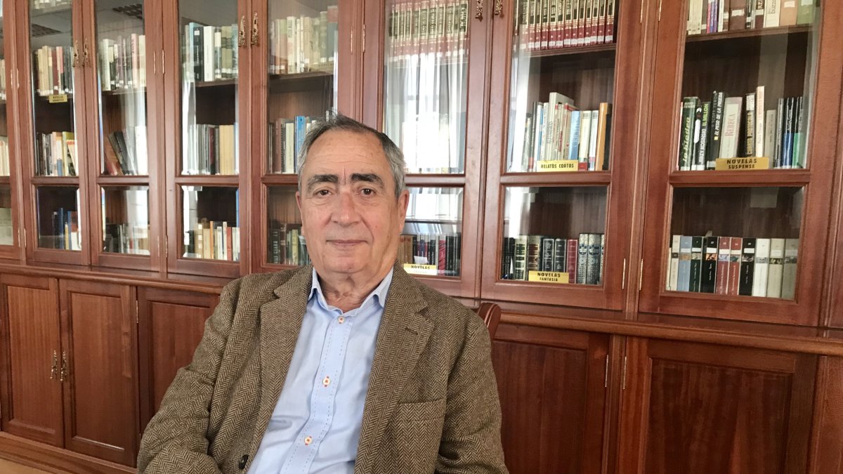 Francisco Balcázar es el presidente de la Asociación Española Contra el Cáncer en Almería desde 2005. Foto: Fernando Cuadrado