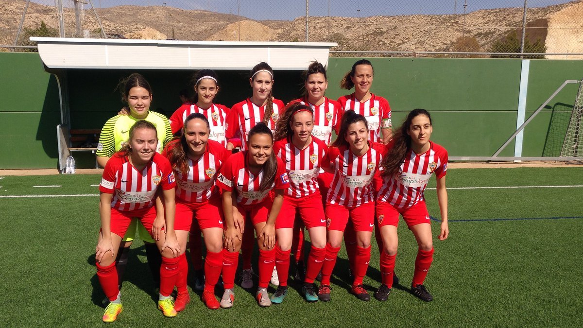 El once del Almería.