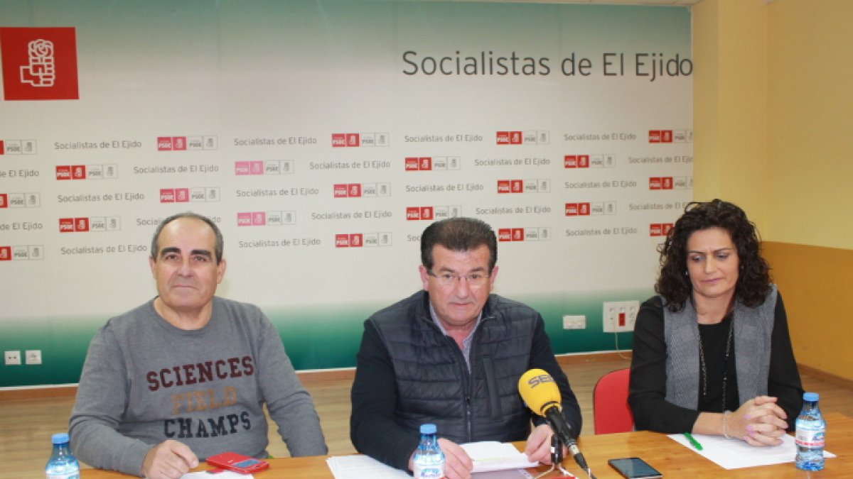José Miguel Alarcón en una rueda de prensa.