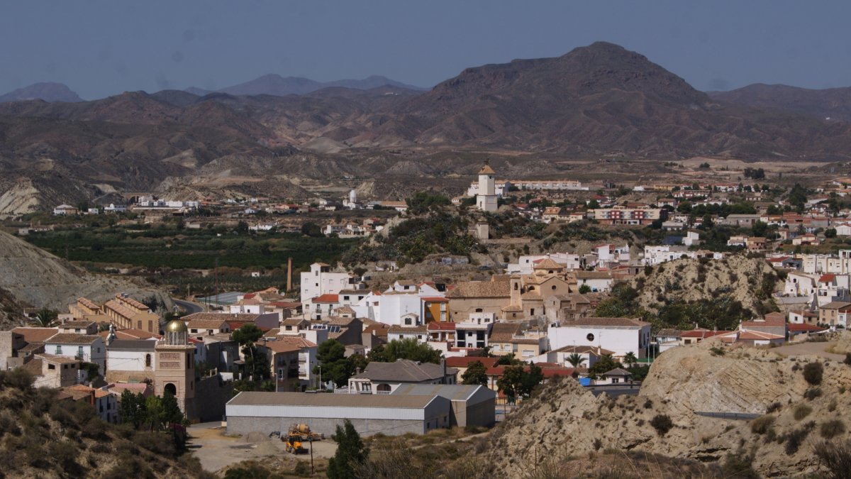 Vista general del municipio de Zurgena.