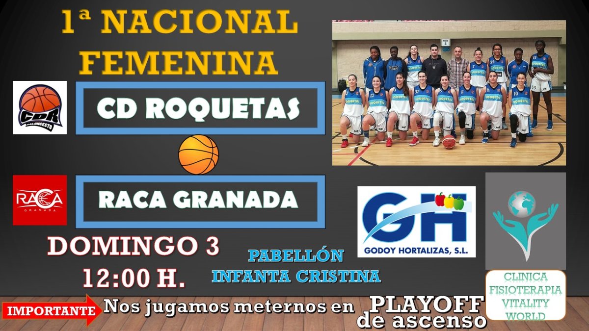 El cartel del partido.
