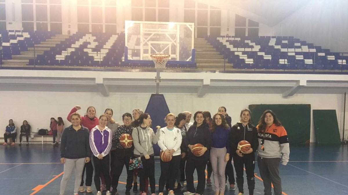 Preparadas para disfrutar del baloncesto.