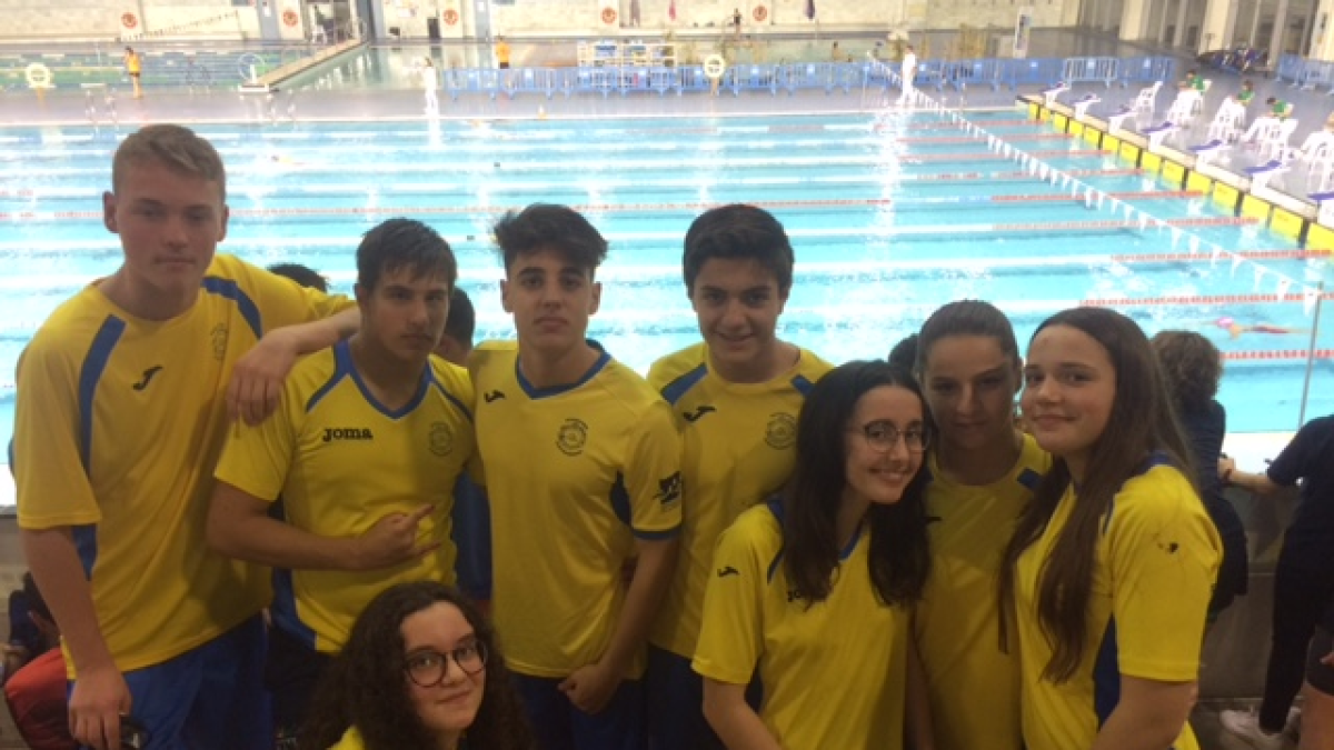 Los nadadores del Portocarrero.