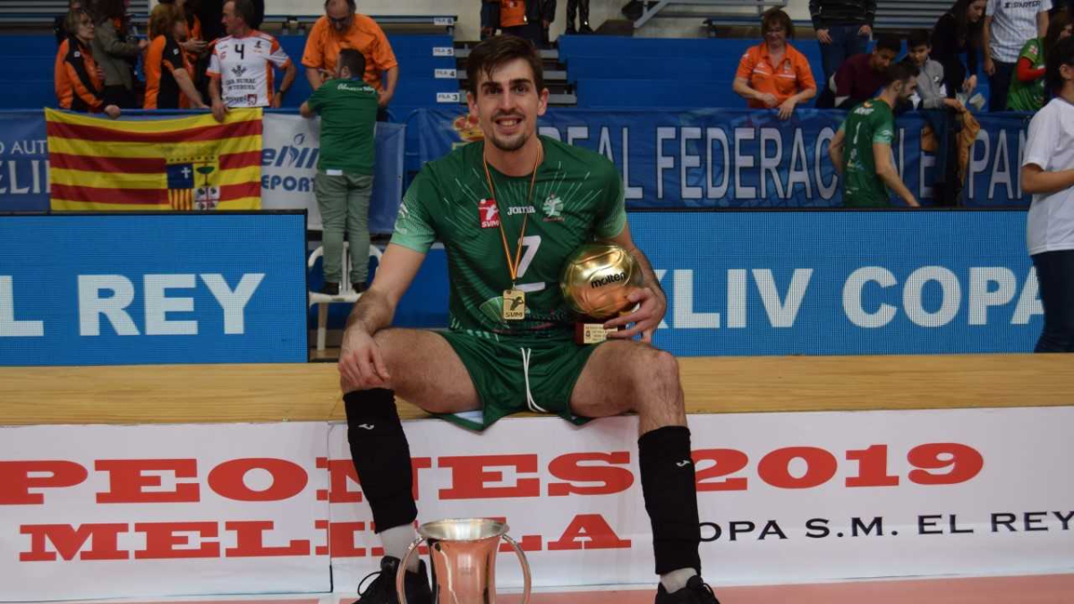 El mejor jugador de la Copa del Rey se llama Jorge Almansa.