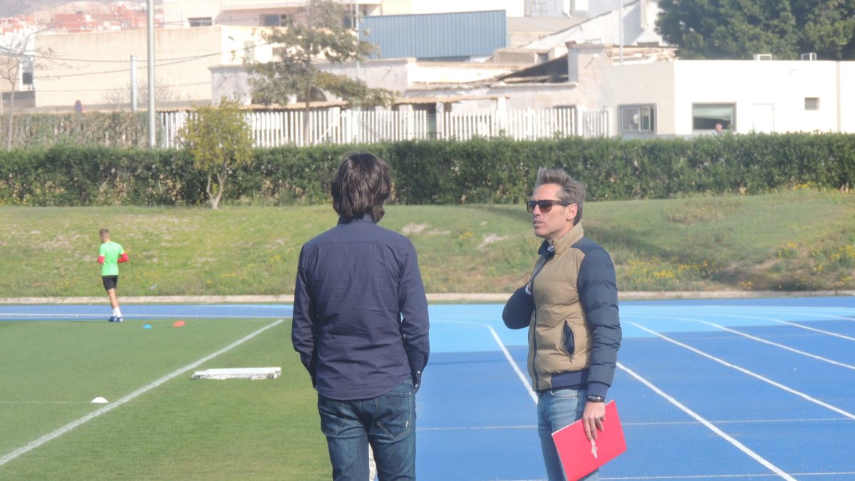 Corona en el Anexo con Ibán Andrés.