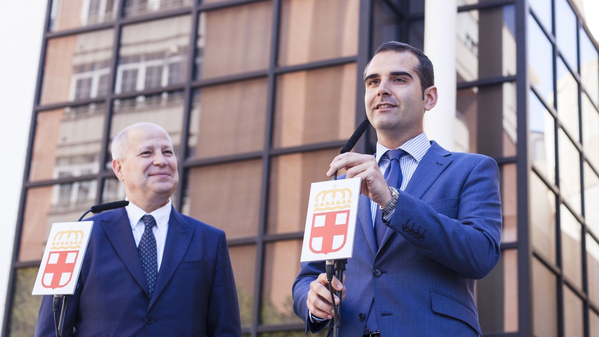 Comparecencia tras la reunión entre Imbroda y Fernández-Pacheco