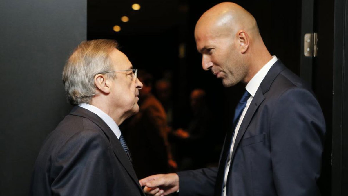 Florentino apuesta por Zidane.