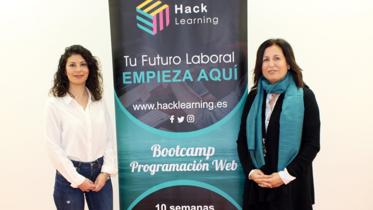 Luisa Prieto y  Trinidad Cabeo, directora general del PITA.