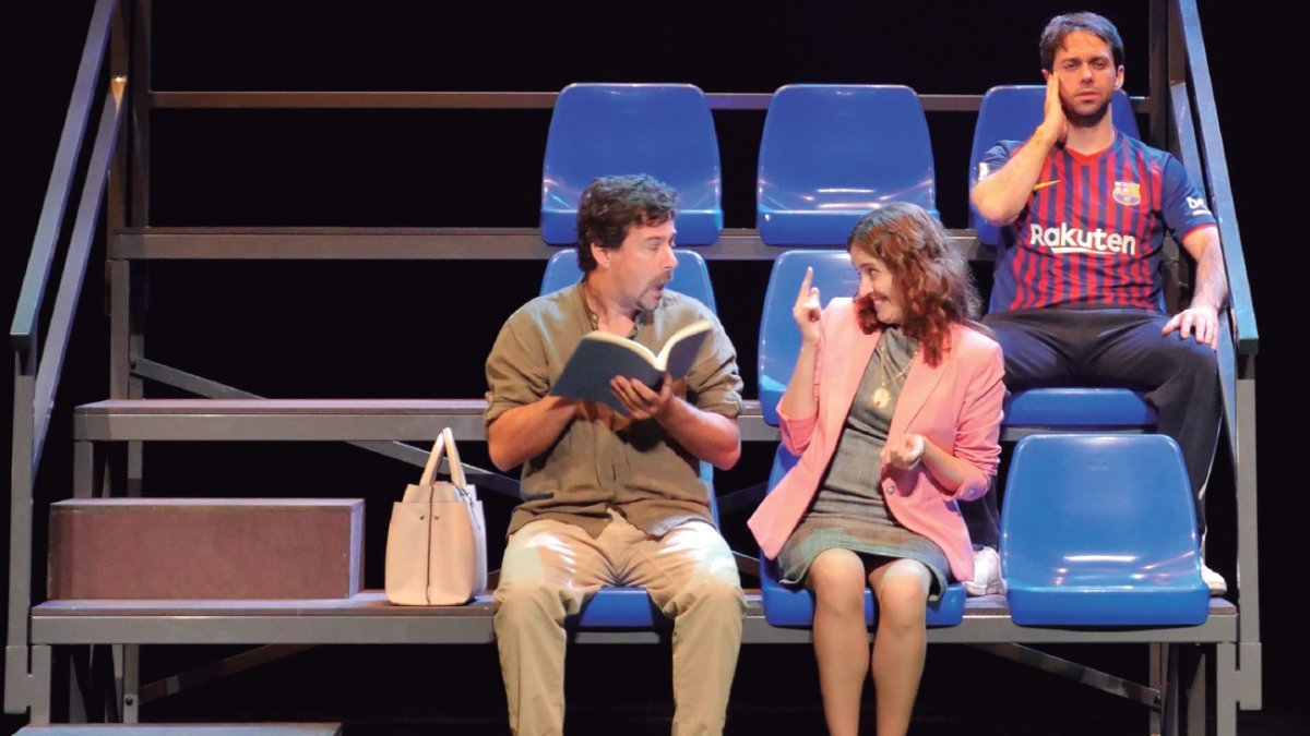 Carmen, Antonio y César son los protagonistas.