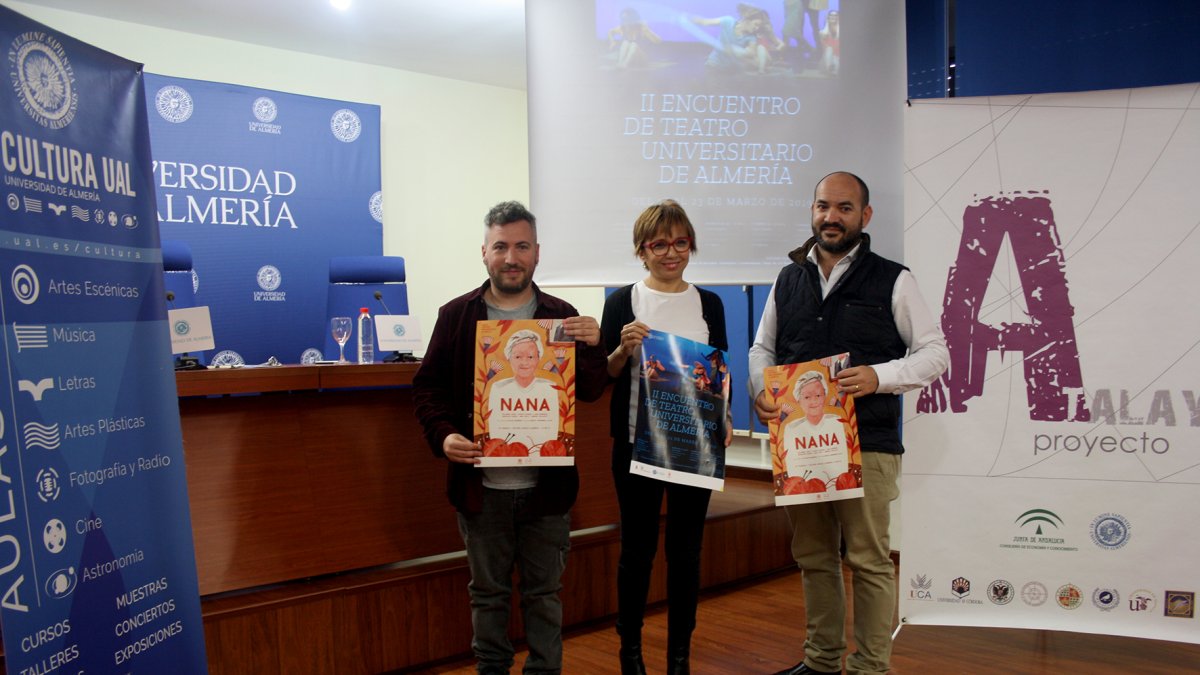 Presentación del Encuentro de Teatro Universitario de la UAL.