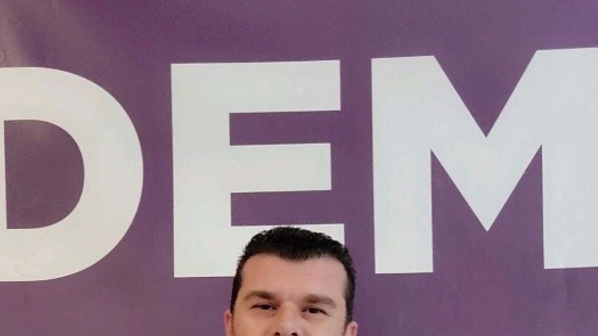 Alejandro Gil, candidato de Podemos a la alcaldía de Huércal el próximo mes de mayo