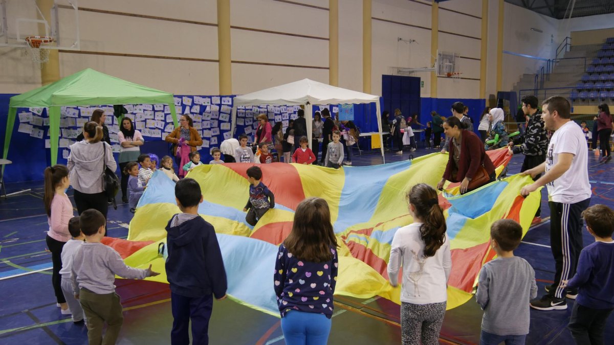 Todos los participantes han disfrutado de todo tipo de juegos y talleres.