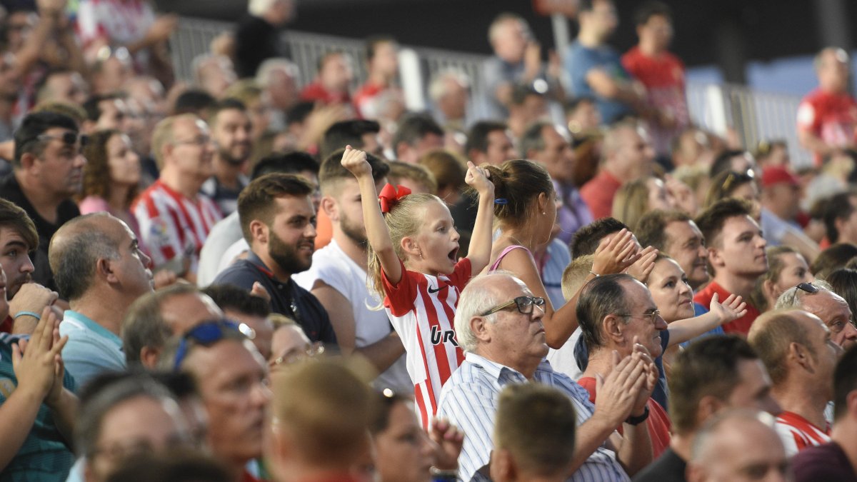 El Almería tiene una gran afición.