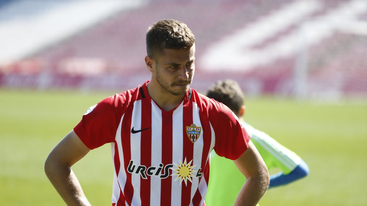 Navas, tras el partido ante el Jumilla.