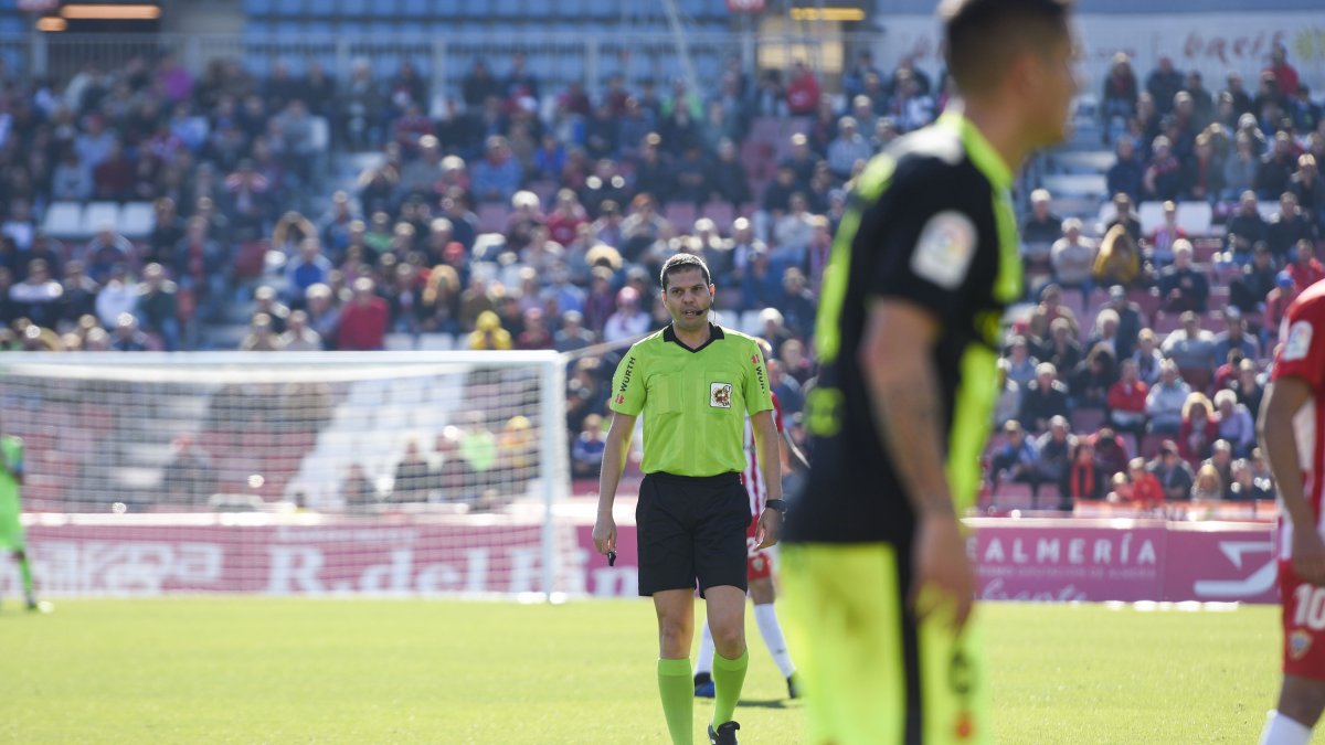 Trujillo Suárez en el Almería-Mallorca.