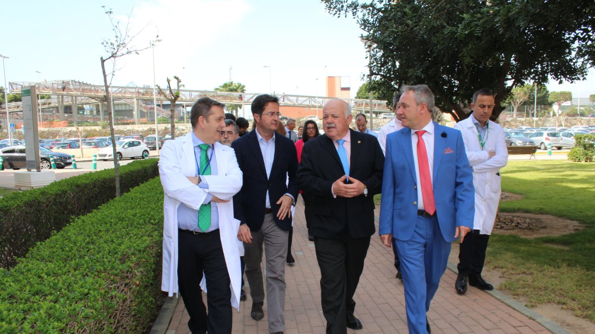 Visita del consejero de Salud al Ejido.