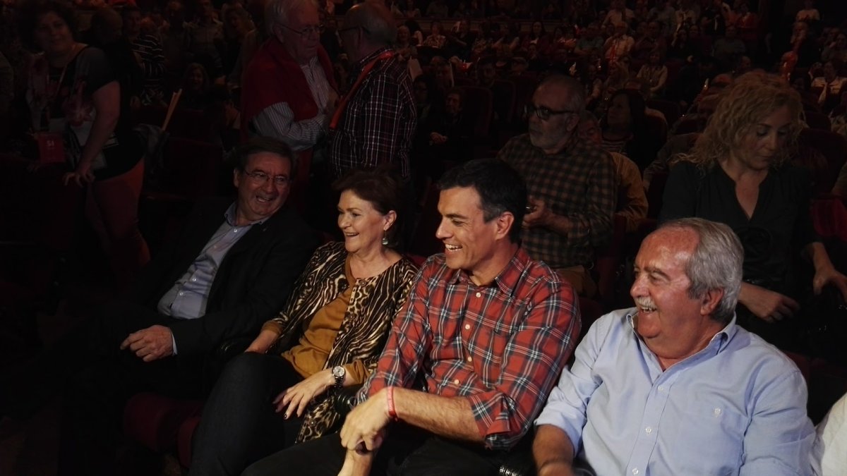 Imagen de archivo de Pedro Sánchez en el Cervantes.