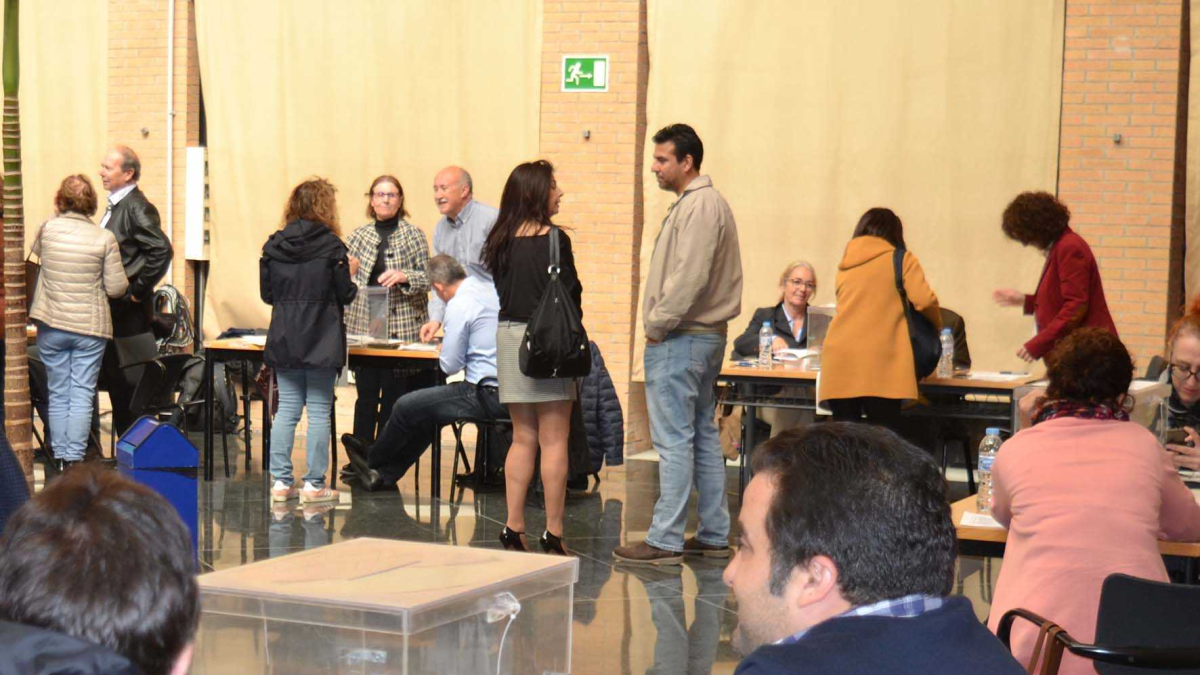 La votación fue en la Sala Bioclimática.