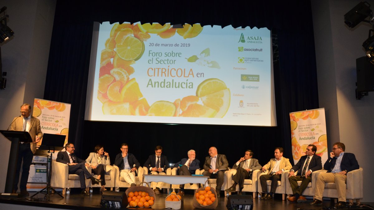 Un momento del Foro sobre el sector Citrícola.