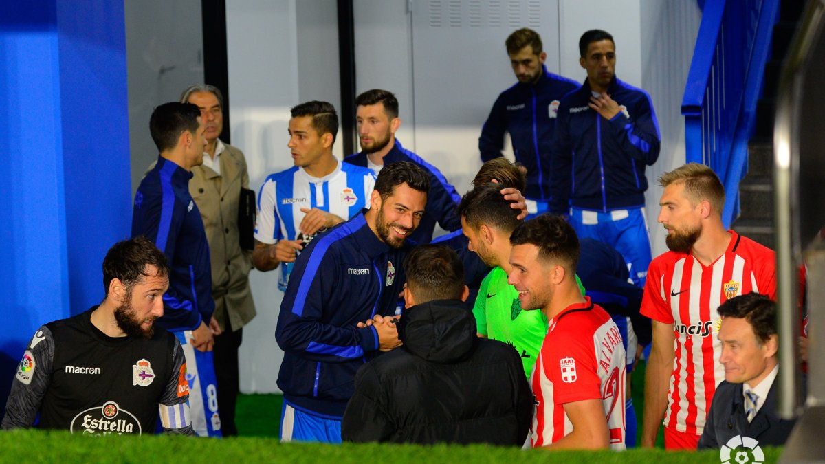 Los rojiblancos sin complejos antes de medirse al Deportivo.