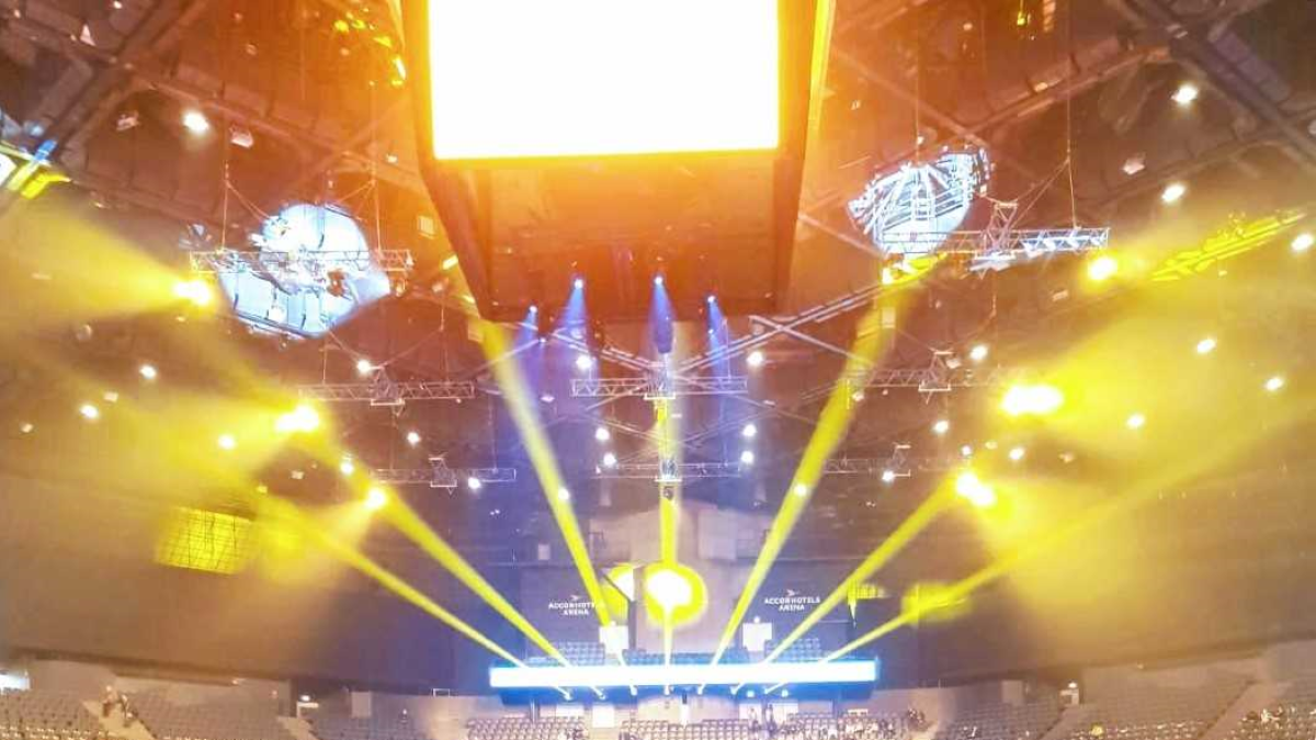 Los cuatro campeones almerienses en París.