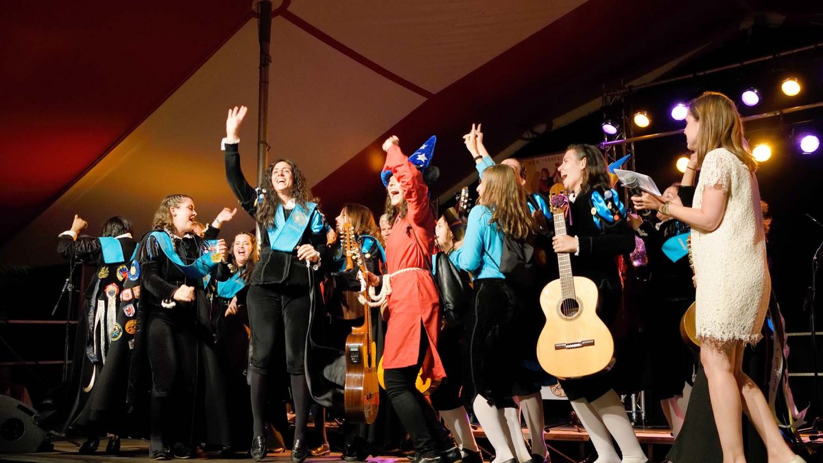 La UAL participa en el Encuentro de Tunas Femeninas de España.