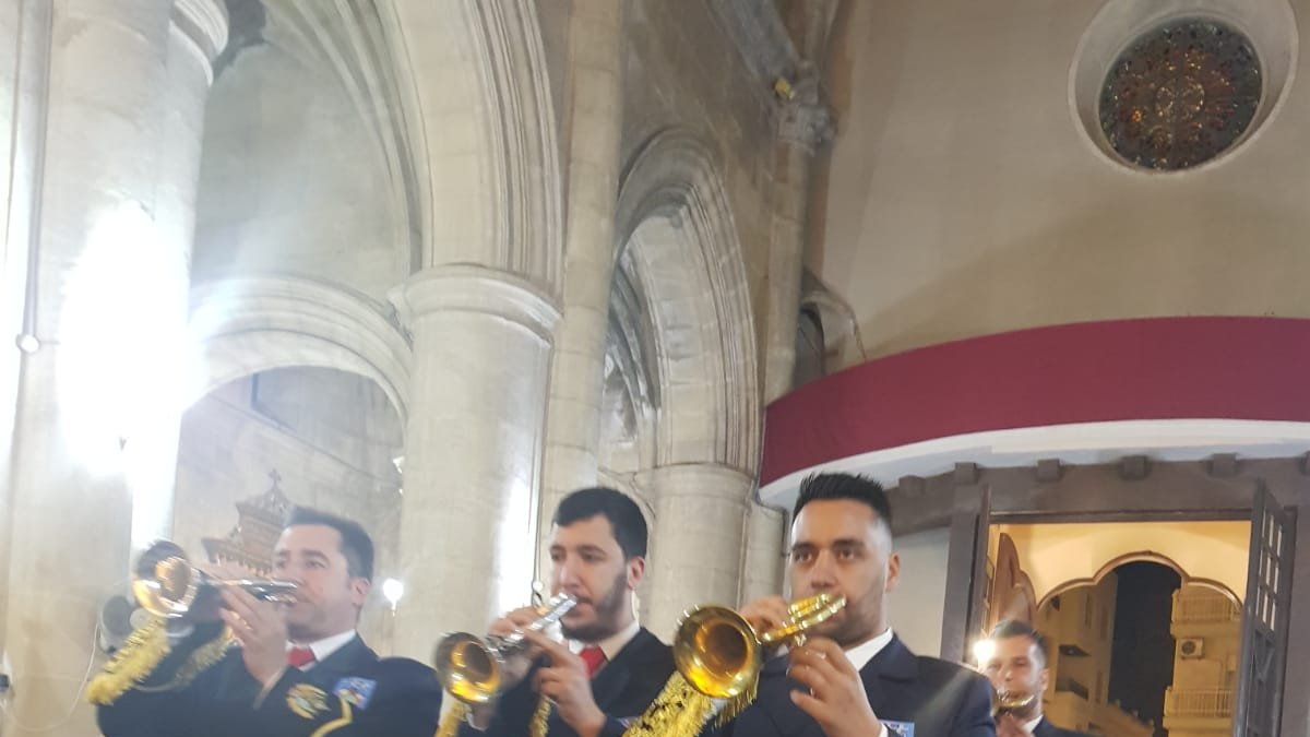 Cornetas y trompetas de la Banda sonaron en la Virgen del Mar por una noble causa.