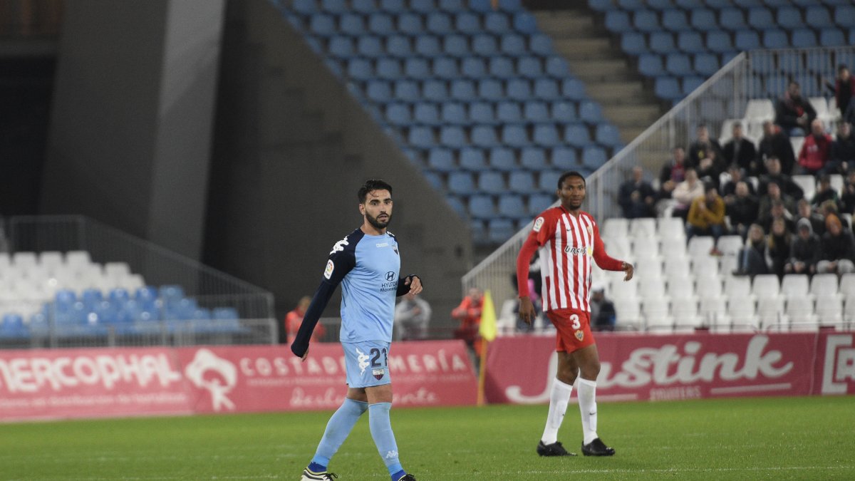 Chuli en el partido de la primera vuelta en el Mediterráneo.