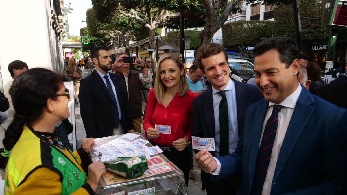 Casado, en noviembre de 2018, en el Paseo de Almería.