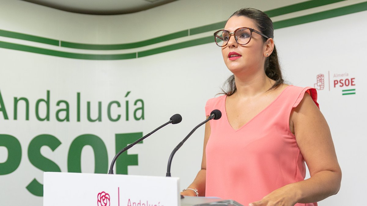 La parlamentaria almeriense, Noemí Cruz.