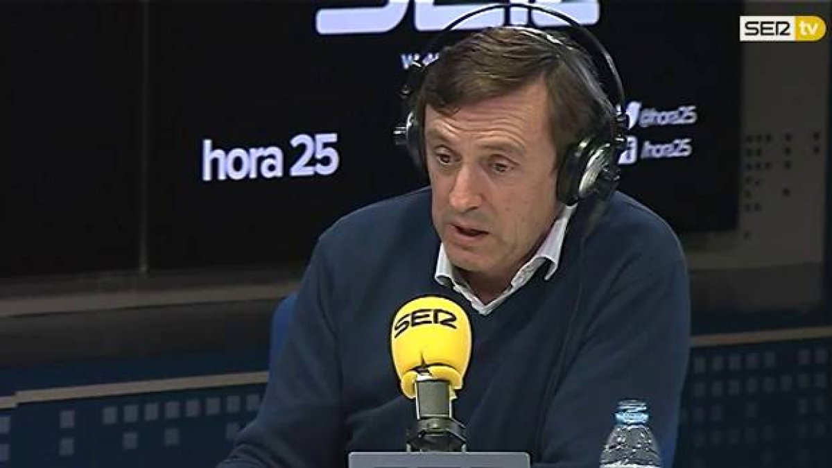 Rafael Hernando respondió ayer a las preguntas de Guillermo Mirón. En la imagen, foto de archivo.