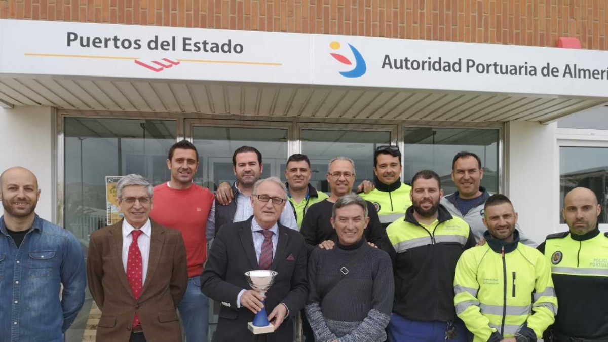 Los campeones con el presidente.