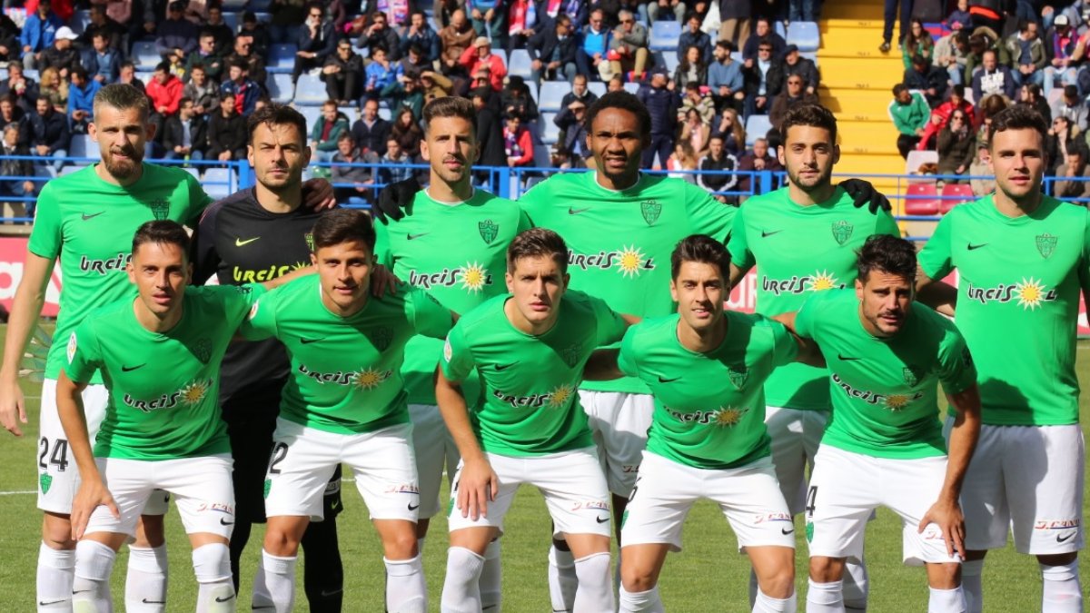El once del Almería.