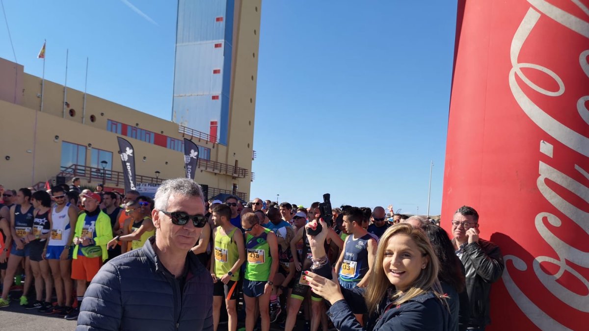 Todo listo en la salida.