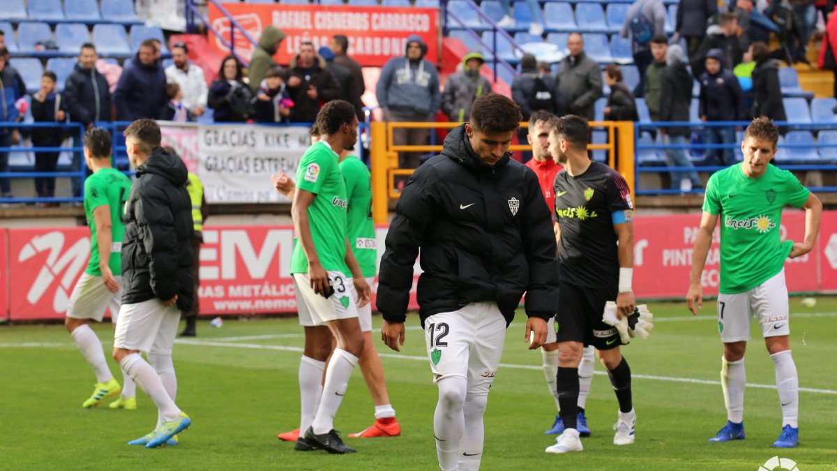 Narváez no acabó contento tras su partido en Almendralejo.