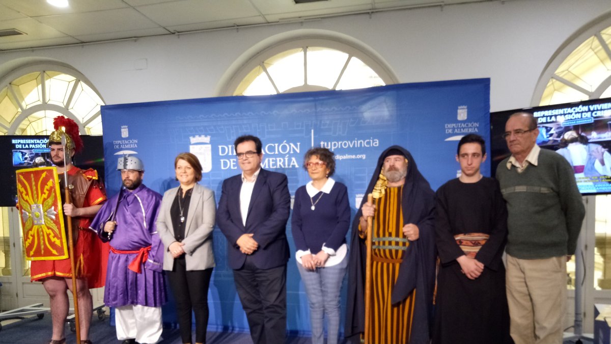 Presentación de la actividad en la Diputación Provincial.