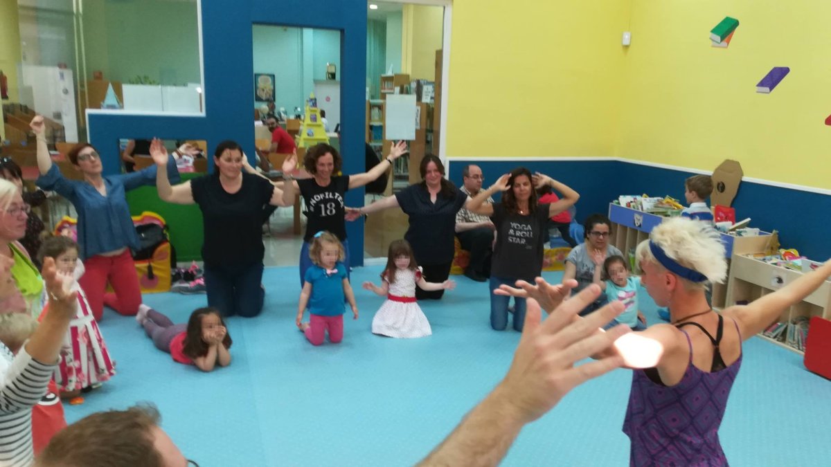 Cuentacuentos de Yoga con Ohm Shanti en la Biblioteca Villaespesa.