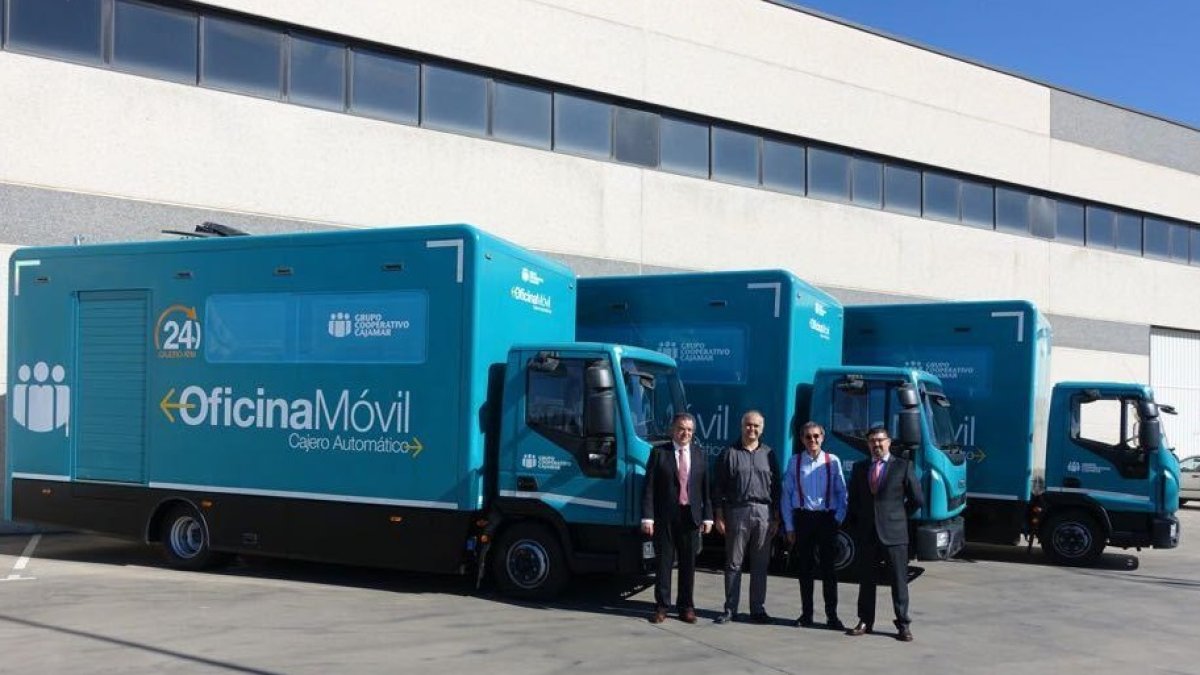 Oficina itinerante de Cajamar para municipios sin sucursal