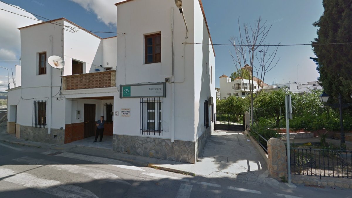 Consultorio de Alhabia en una imagen de Google Maps.