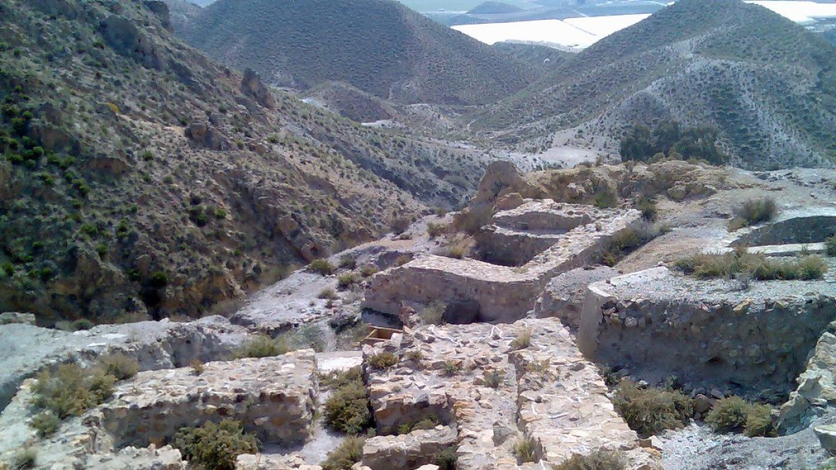 Yacimiento de Fuente Álamo, en Cuevas del Almanzora.