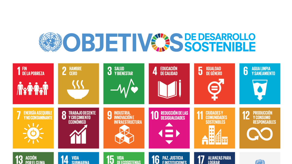 Los 17 objetivos de desarrolo sostenible